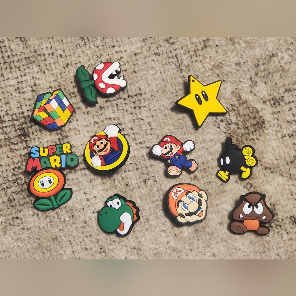 Nintendo Super Mario Multicolor Action Figures Set